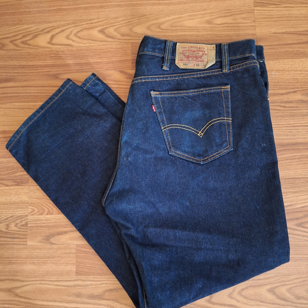 Levi's Blue Straight Jeans Classic Indigo